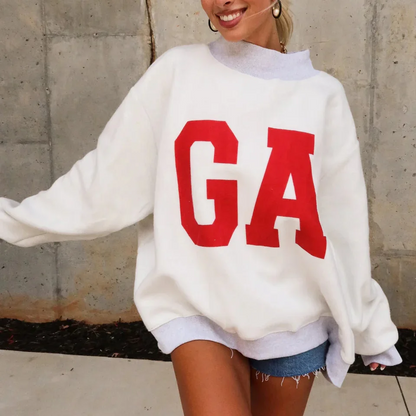 Personalized College Team Name Sweatshirt – Custom Fan & Group Gift