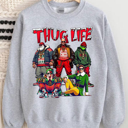 Custom Embroidered Christmas Movie Characters Hoodie | Christmas Gifts