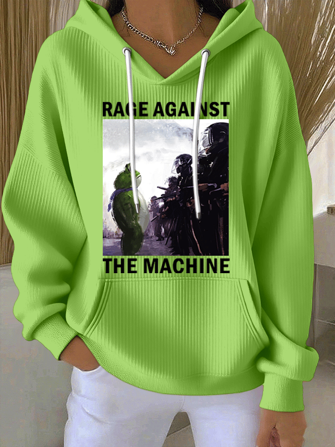 🔥Buy 3 Get 15% Off🔥Women's FDT Print Casual Hoodie