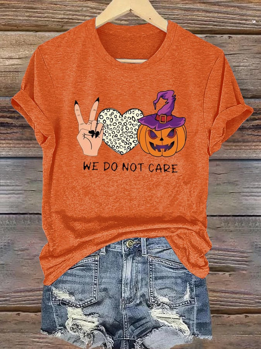 🔥Buy 3 Get 15% Off🔥Women's Halloween WDNC Menopause And Perimenopause Print T-Shirt