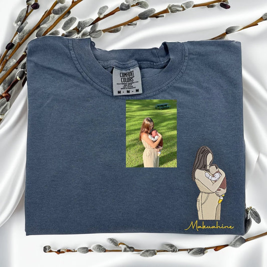 Custom Embroidered Photo Shirt