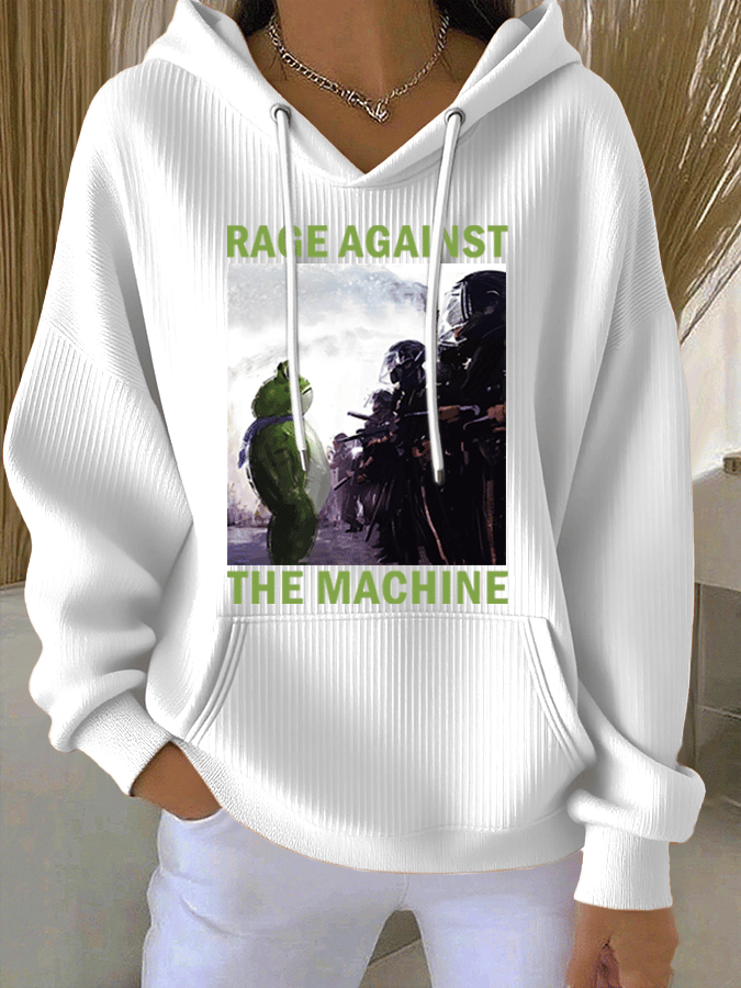 🔥Buy 3 Get 15% Off🔥Women's FDT Print Casual Hoodie