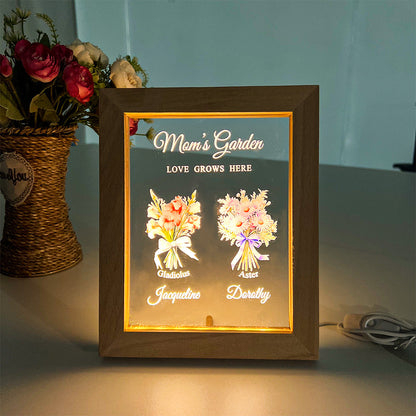 ⭐️Birth Month Flower Bouquet Customized LED Light