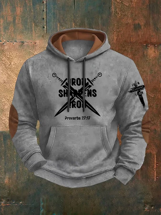 Men's Iron Sharpens Iron Faith  Sweatshirts