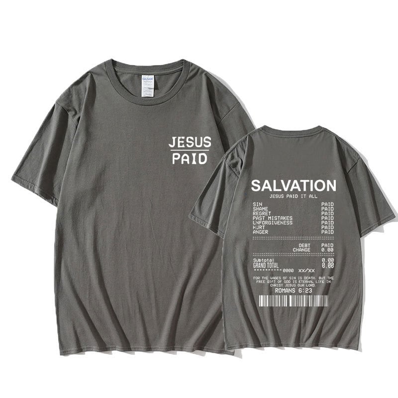 Jesus Paid It All Graphic Tshirt