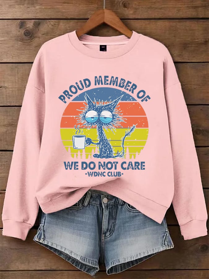 🔥Buy 3 Get 15% Off🔥Women's WDNC Menopause & Perimenopause Printed Sweatshirt