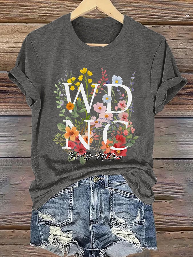 🔥Buy 3 Get 15% Off🔥Retro Funny WDNC Menopause Perimenopause Print T-Shirt