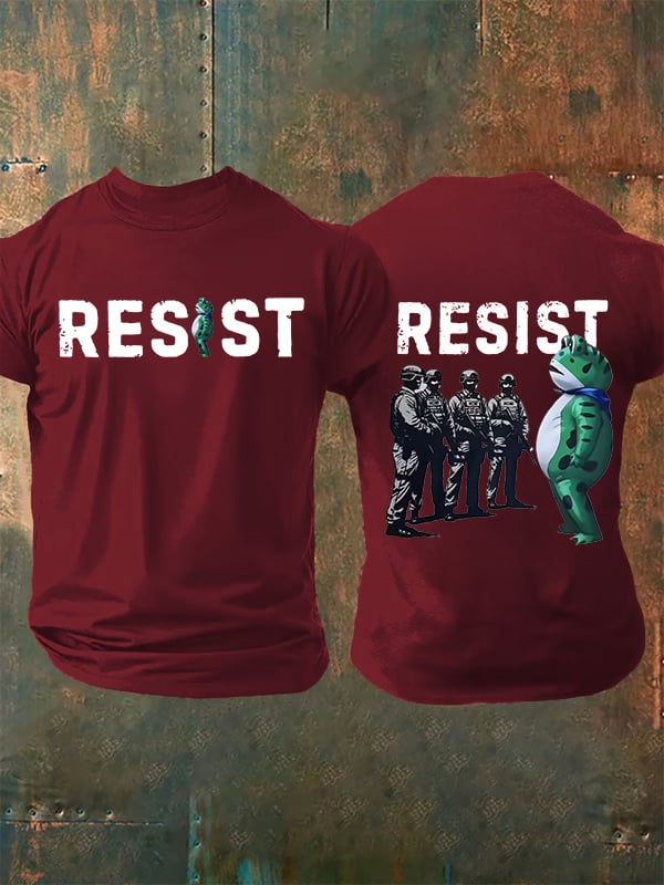 🔥Buy 3 Get 15% Off🔥Men's  Portland Frog Resist  Print T-shirt