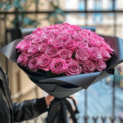 💕Glitter Rose Bouquet💕 - Best Gift to Couples (Never Wither)