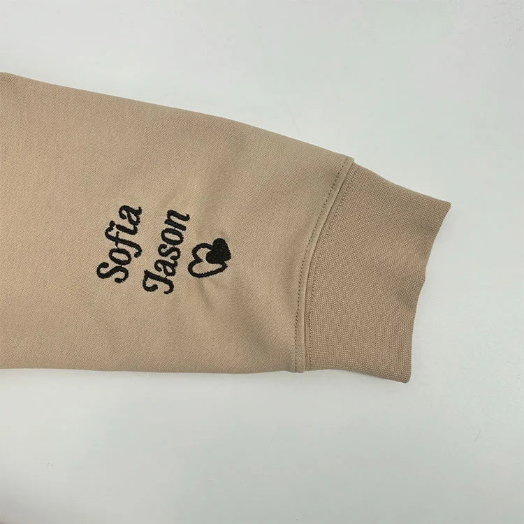 Custom Mama Embroidered Sweatshirt With Children's Names