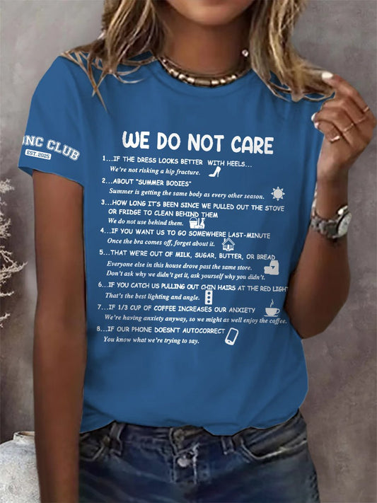🔥Buy 3 Get 15% Off🔥Retro Funny WDNC Club Menopause Perimenopause Print T-Shirt