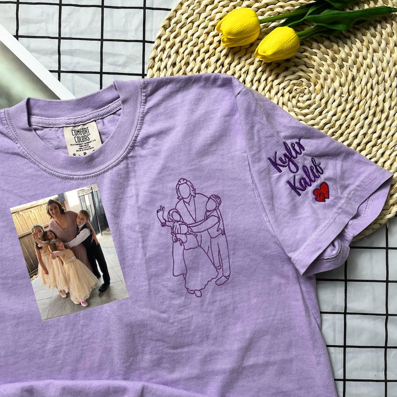 Custom Embroidered Photo Shirt