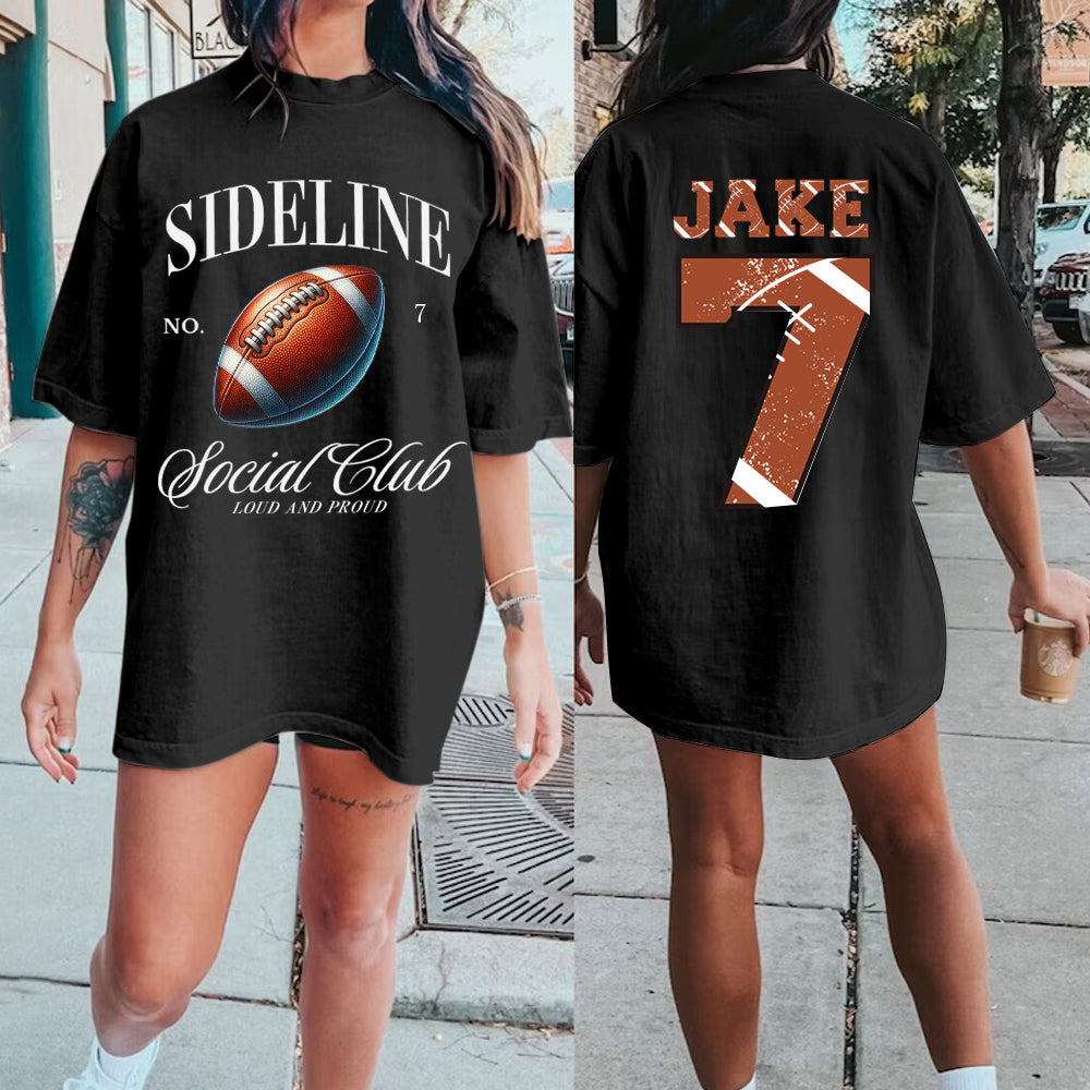 Custom Baseball/Softball/Football/Soccer/Hockey Mom Shirt, Mom Baseball/Softball/Football/Soccer Tee, Sports Mom Tee,Custom Comfort Colors Tee
