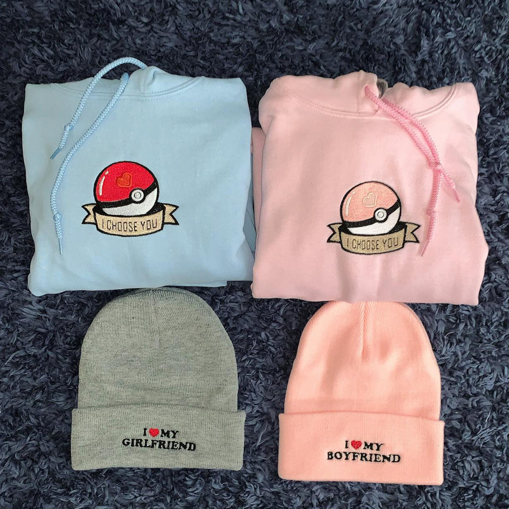 I Choose You Embroidered Sweatshirt
