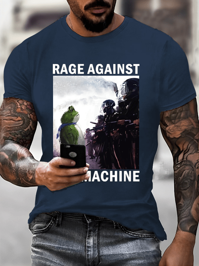 Men's FDT Printed Casual T-Shirt