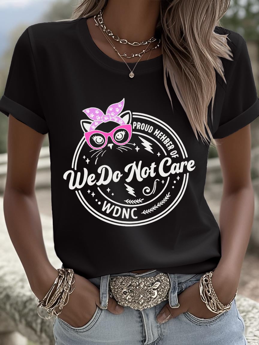 🔥Buy 3 Get 15% Off🔥Women's WDNC Menopause and Perimenopause Print T-Shirt