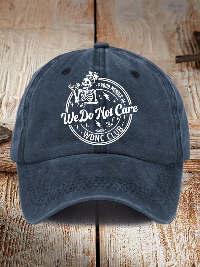 🔥Buy 3 Get 15% Off🔥Retro Funny Proud Member Of WDNC Club Menopause Perimenopause Print Baseball Cap