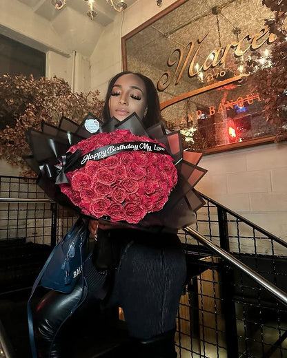 💕Glitter Rose Bouquet💕 - Best Gift to Couples (Never Wither)