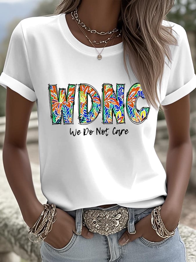 🔥Buy 3 Get 15% Off🔥Women's WDNC Menopause and Perimenopause Print T-Shirt