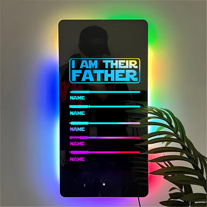 🔥2025 Father's Day Hot Sale🔥DAD's Lightsaber Mirror Lamp