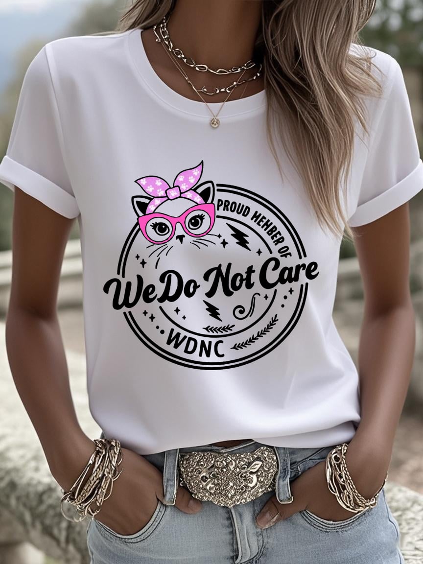 🔥Buy 3 Get 15% Off🔥Women's WDNC Menopause and Perimenopause Print T-Shirt