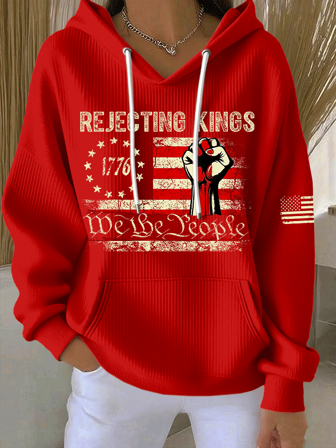 🔥Buy 3 Get 15% Off🔥Women's FDT Print Casual Hoodie