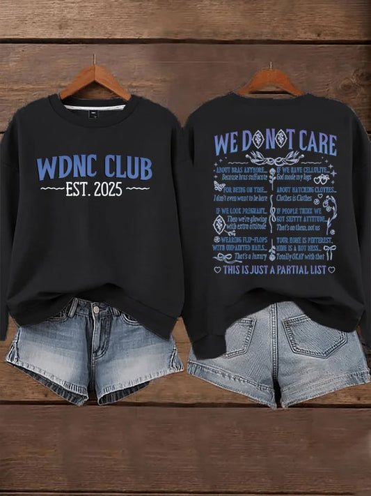 🔥Buy 3 Get 15% Off🔥Women's  WDNC Menopause And Perimenopause Print Sweatshirt