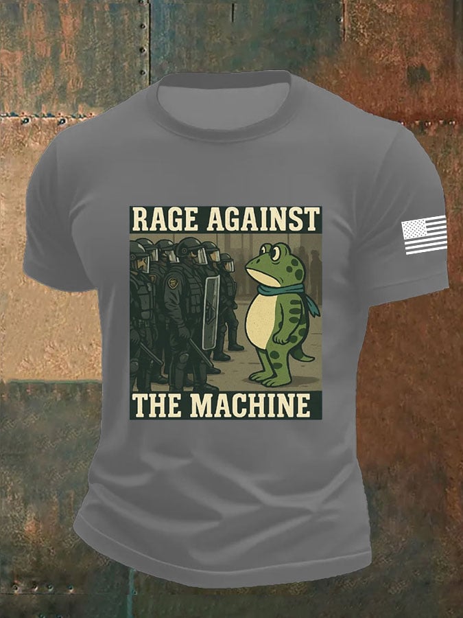 🔥Buy 3 Get 15% Off🔥Men's Frog Print Casual T-Shirt