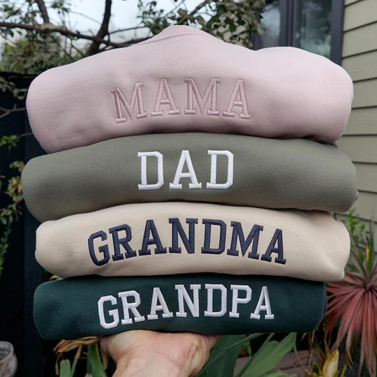 Personalized Mama Sweatshirt with Kid Names on Sleeve, Mothers Day Gift, Birthday Gift for Mom