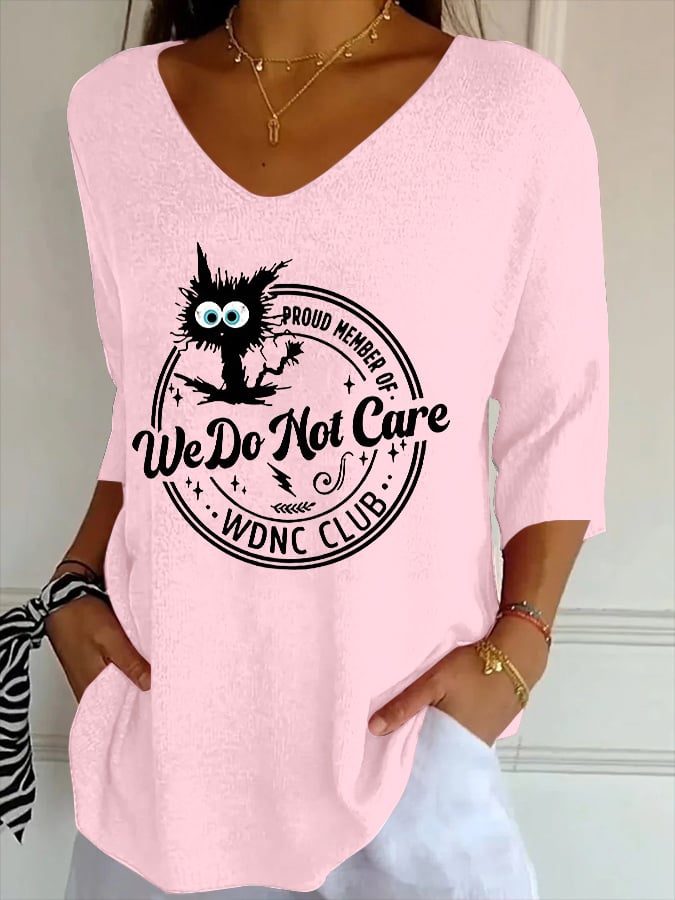 🔥Buy 3 Get 15% Off🔥Retro Funny Proud Member Of WDNC Club Menopause Perimenopause Printed T-Shirt