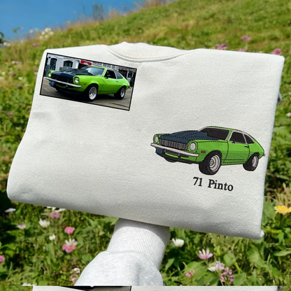 Customized Car Embroidered Hoodies (Refined Embroidery)