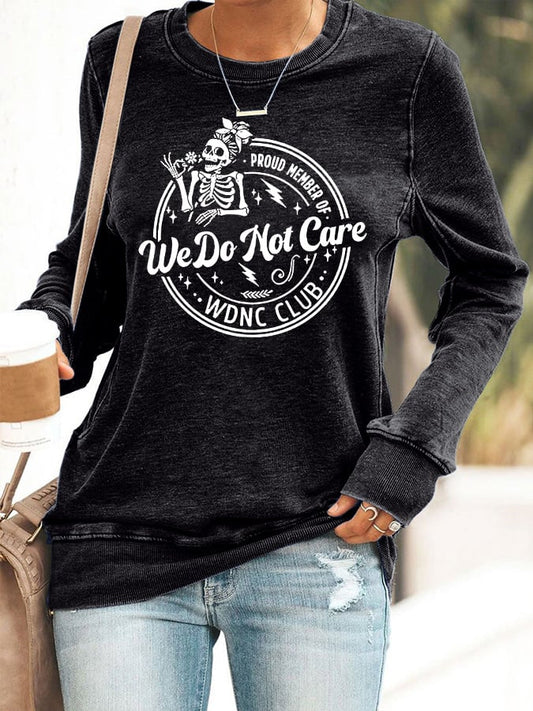 🔥Buy 3 Get 15% Off🔥Retro Funny Proud Member Of WDNC Club Menopause Perimenopause Print Sweatshirt