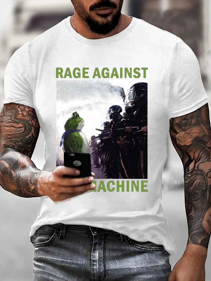 Men's FDT Printed Casual T-Shirt