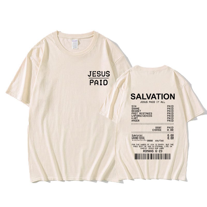 Jesus Paid It All Graphic Tshirt