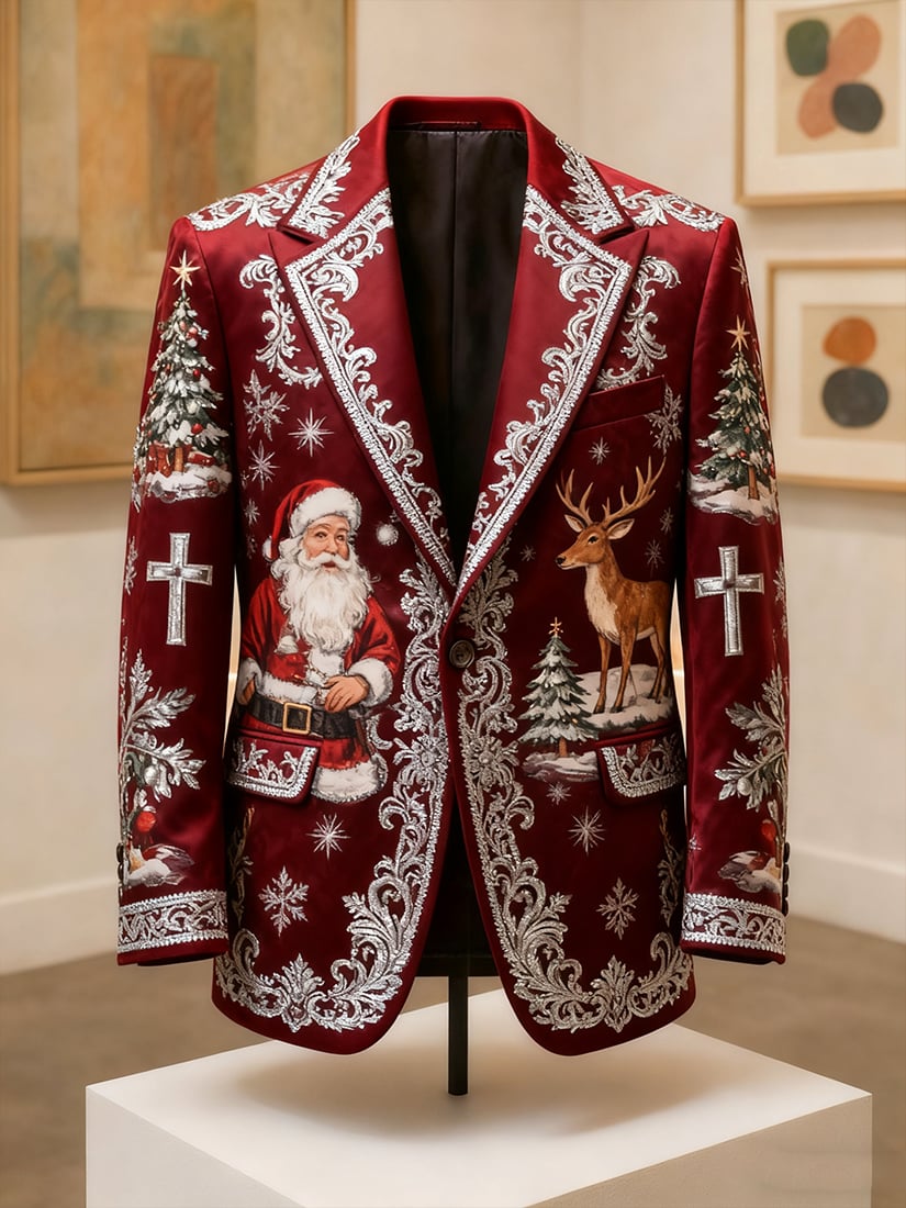 Men's Business Casual Faith Suit Outerwear