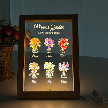 ⭐️Birth Month Flower Bouquet Customized LED Light