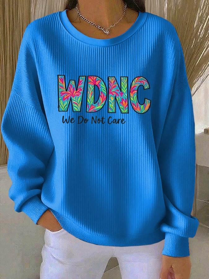 🔥Buy 3 Get 15% Off🔥Retro Funny Proud Member Of WDNC Club Menopause Perimenopause Print Casual Sweatshirt