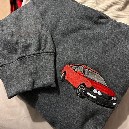 Custom Embroidered Car Hoodie Gifts for Boyfriend Anniversary Gifts for Husband Christmas Gift for Car Lovers