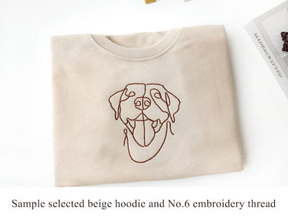Custom Embroidered Dog Hoodie | Gifts For Pet Lovers