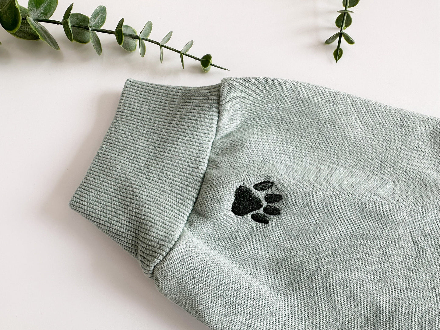 Custom Embroidered Dog Portrait Photo Hoodie | Gifts for Pet Lovers