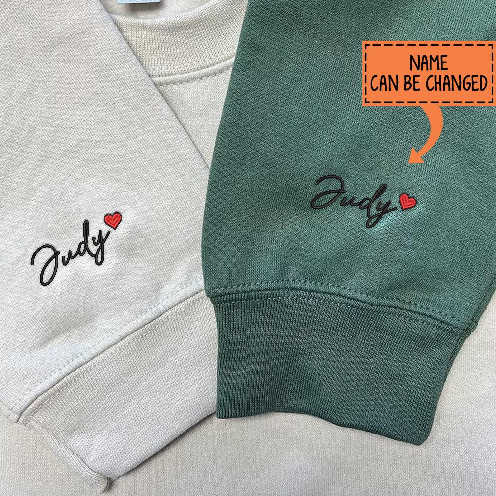 Custom Embroidered Halloween Couples Cute Ghost Boo Hoodies For Couples