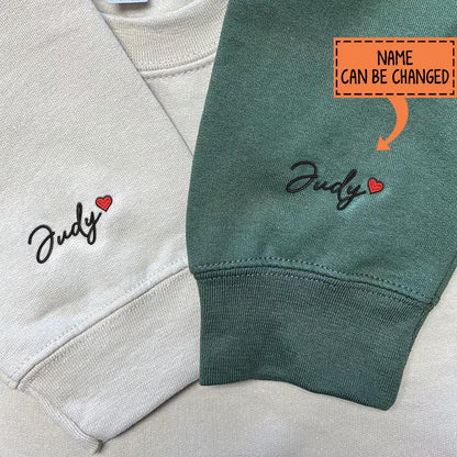 Custom Embroidered Halloween Cowboy Ghost Spooky Season Hoodies For Couples